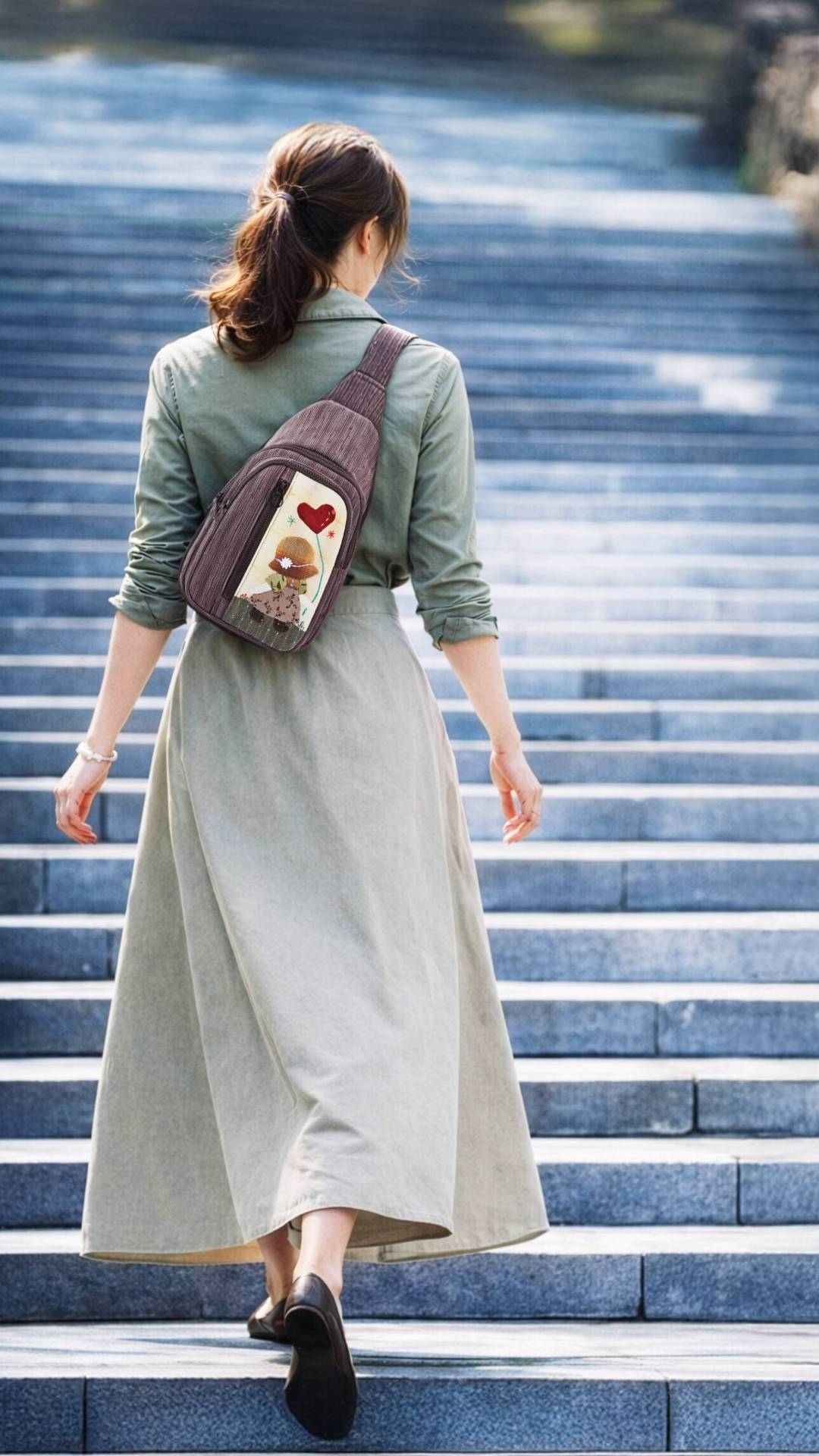 先染布四層包 日常使用情境