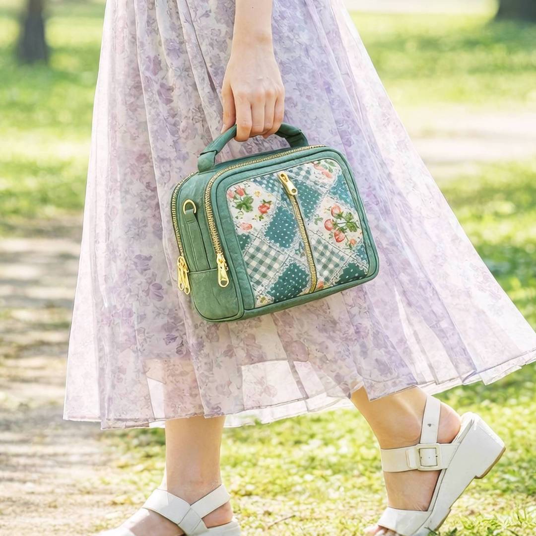 雙層手提斜背包